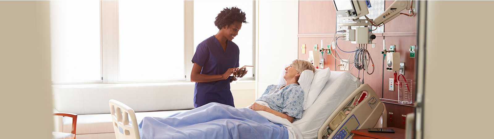 Tablet applications in healthcare solutions